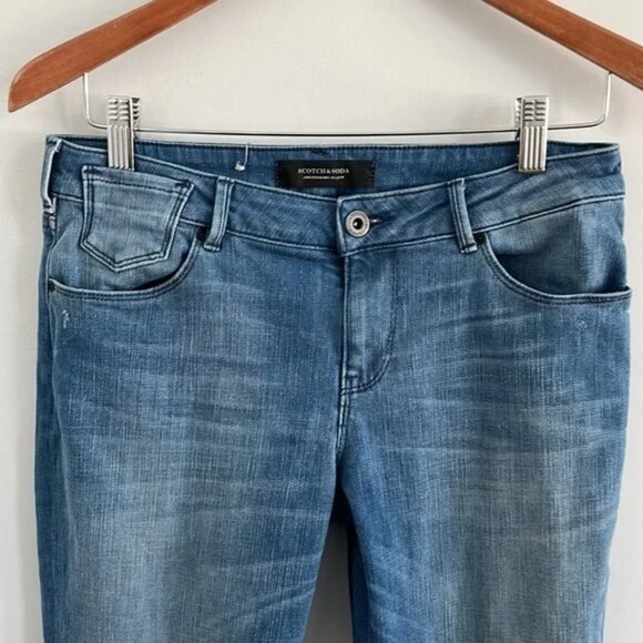 Scotch & Soda Parisien Black Bar Skinny Jean sz 29 - Picture 3 of 9